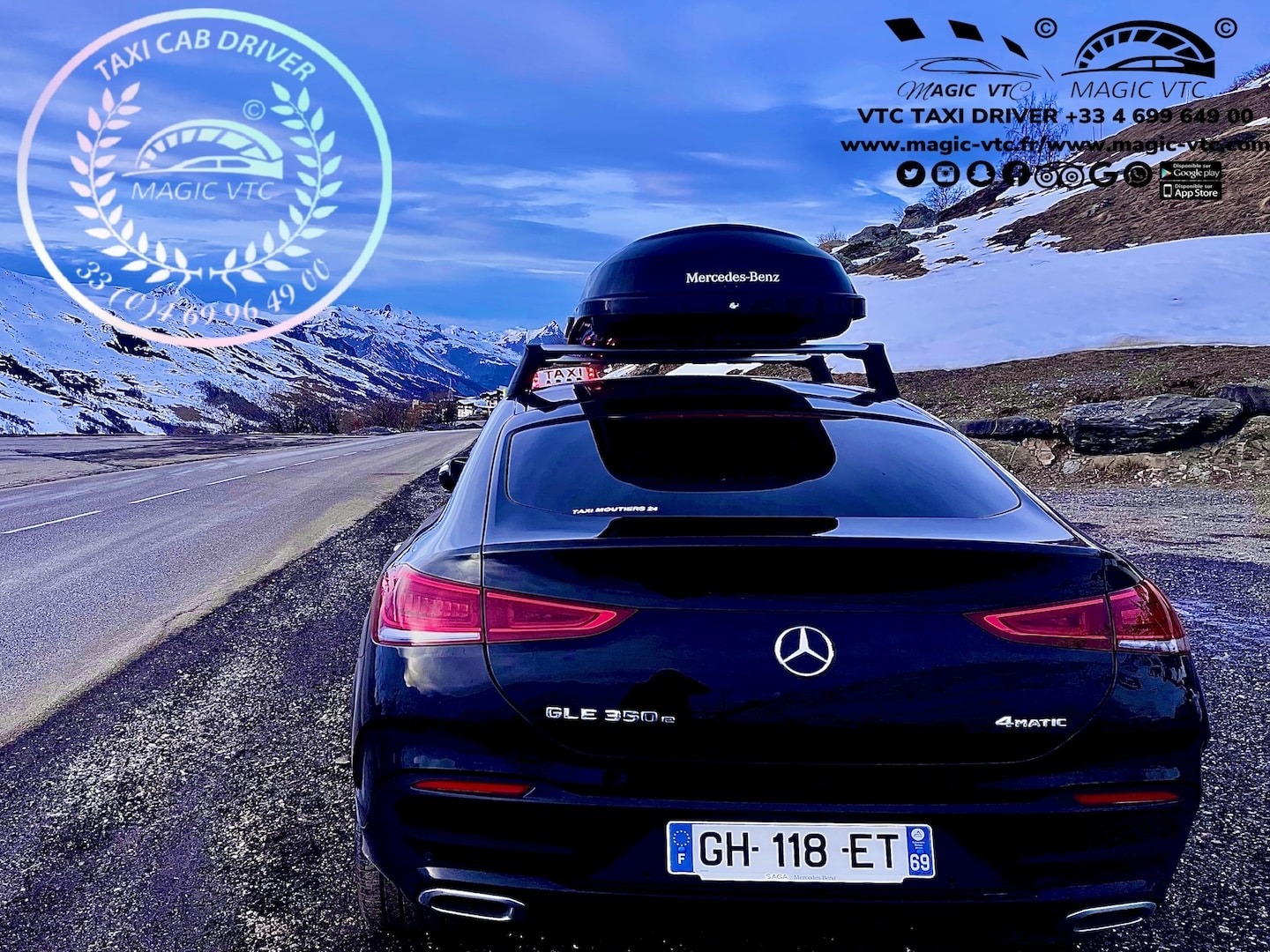 🇫🇷🔵𝙈𝙖𝙜𝙞𝙘 𝙑𝙏𝘾 ©️2017/2024 🔷𝙑𝙤𝙨 𝙏𝙧𝙖𝙣𝙨𝙛𝙚𝙧𝙩𝙨 𝙚𝙣 𝙨𝙩𝙖𝙩𝙞𝙤𝙣 𝙙𝙚 𝙨𝙠𝙞 🎿
Magic VTC | Cab Taxi Lyon Aéroport | Gare | St Exupéry | Geneve | Val Thorens | Val D’isere | Tignes | Longue Long distance
🔈 OBTENEZ 50% de réduction sur la location�De votre matériel de Ski grâce à ce lien https://www.skiset.com/partner/magicvtc Skiset
🔸Forfait et profitez d’une réduction de 5% pour le trajet-retour
🔵Péages et bagages inclus�
🔵Chauffeur garanti à la réservation�
🔵Réservez à l’avance�
🔵Tarif forfaitaire�
🔵Forfaits Aéroport/Gare�
🔵5% De Réduction Trajet Retour�
🔵Circuits Touristiques�
🔵Forfaits Stations de ski�
🔵Mise à Disposition
🔶Équipé pneu neige�
🔸Roues 4 Matic ou traction adaptées pour sol glissant et neige�
🔸Chaînes et chaussettes�
🔸Trajet personnalisé�
🔸Playlist musical�
🔸Choix de la station radio
🔵🇬🇧𝙈𝙖𝙜𝙞𝙘 𝙑𝙏𝘾 ©️ 2017/2024
🔷𝙑𝙤𝙨 𝙏𝙧𝙖𝙣𝙨𝙛𝙚𝙧𝙩𝙨 𝙚𝙣 𝙨𝙩𝙖𝙩𝙞𝙤𝙣 𝙙𝙚 𝙨𝙠𝙞 🎿
Magic VTC | Cab Taxi Lyon Aéroport | Gare | St Exupéry | Geneve | Val Thorens | Val D’isere | Tignes | Longue Long distance
🔈 GET 50% off rental�
Of your Ski equipment thanks to this link https://www.skiset.com/partner/magicvtc
Package and enjoy a 5% reduction for the return trip
🔵 Tolls and luggage included�
🔵 Driver guaranteed when booking�
🔵Book in advance�
🔵 Flat rate�
🔵Airport / Station packages�
🔵5% Off Return Trip�
🔵Tourist Tours�
🔵 Ski resort passes�
🔵Provision
🔶Equipped with snow tire�
🔸 4 Matic or traction wheels suitable for slippery ground and snow�
🔸Chains and socks�
🔸 Personalized trip�
🔸Music playlist�
🔸Choice of radio station
#morzine #chambery #tignes #valdisere #mercedesbenz #aeroport #airport #voyagerendecouvrant #mercedesamg #magicvtc #magic #courchevel #ski #hotel3vallées #hotel3vallees #vtc #taxi #driver #lyon #aeroport #airport #aeroportstexupery #monchauffeur #transfer #magicvtc #mountain #mountains #mercedes #amg�#arc1950 #soundtrackdriver